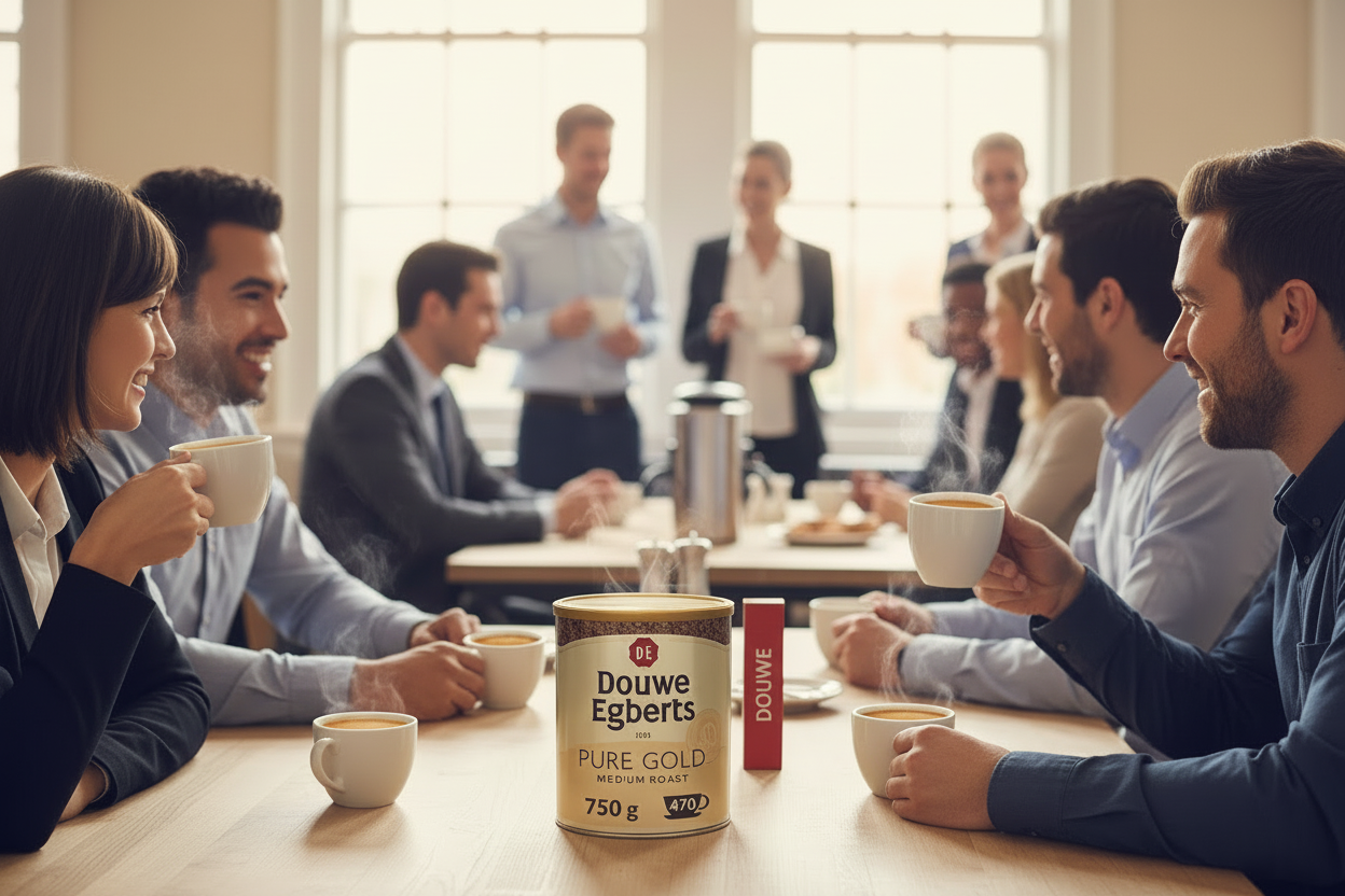 Douwe Egberts Pure Gold Instant Coffee 750g Tin