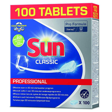 Sun Classic Dishwasher Tablets 100's