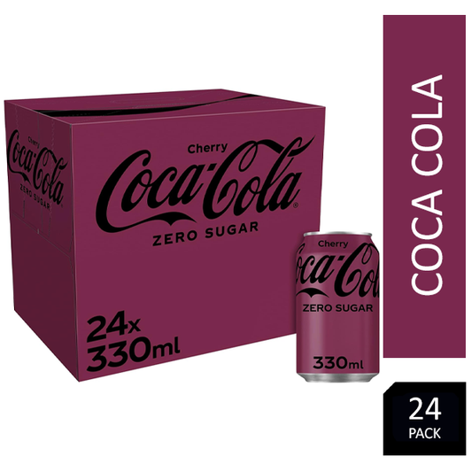 Cherry Coke Zero Cans 24x330ml