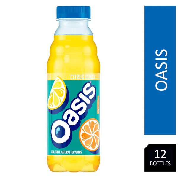 Oasis Citrus Punch Fruit Drink 12x500ml