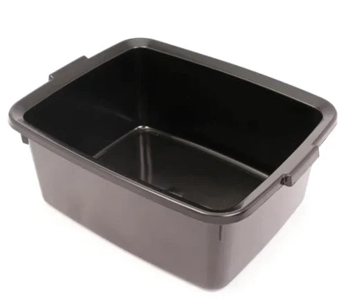 Addis Plastic BLACK Butler Large Rectangular Bowl 12.5 Litre