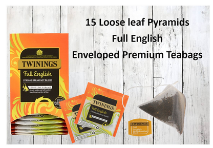 Twinings The Full English Pyramids 15's