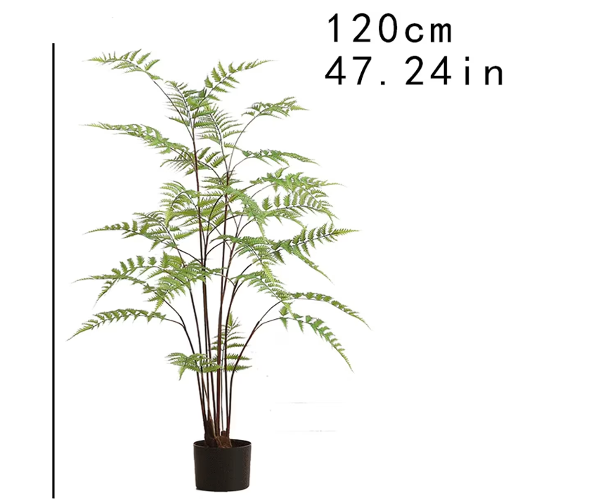 Fixtures Artificial Green Fern Tree 120-125cm