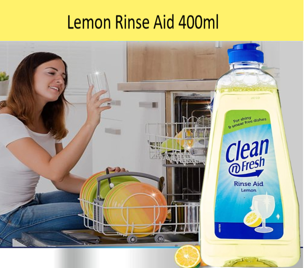 Clean And Fresh Rinse Aid Lemon 400ml