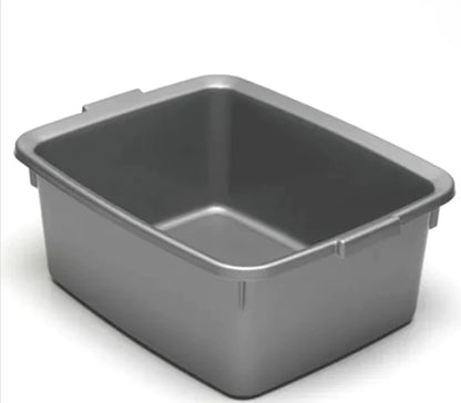 Addis Plastic METALLIC Butler Large Rectangular Bowl 12.5 Litre