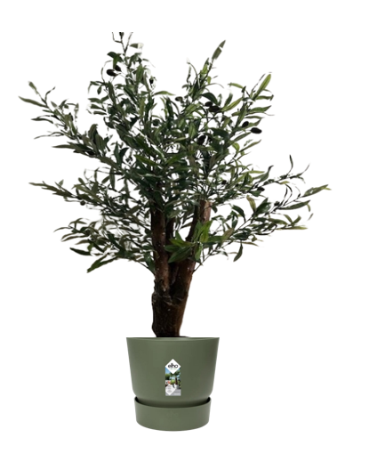 Fixtures Artificial Green Olive Tree 100cm