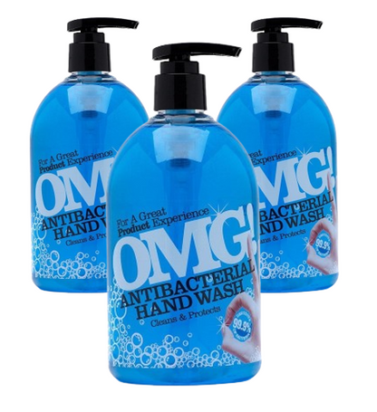 OMG Cleanse and Protect Antibacterial Hand Wash 500ml