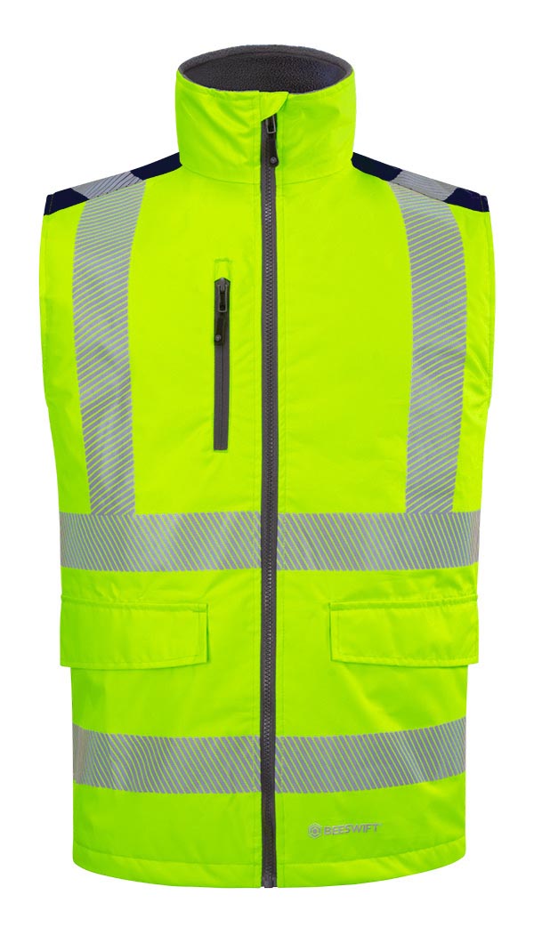 Mens Two-Tone Bodywarmer Fy/N ALL SIZES