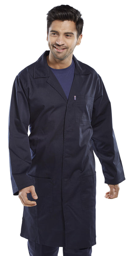 Beeswift Workwear Navy Warehouse Coat ALL SIZES
