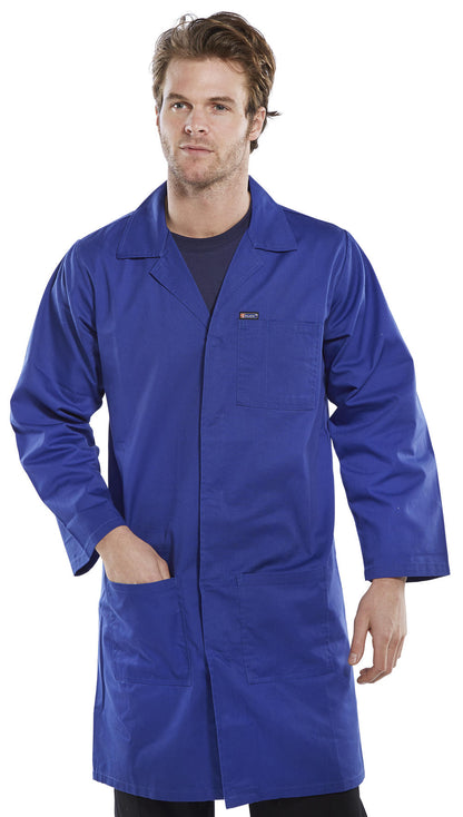 Beeswift Workwear Blue Warehouse Coat ALL SIZES