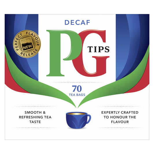 70 x PG Tips Decaf Tea Bags