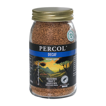 Percol Delicious Decaf Instant Coffee 100g