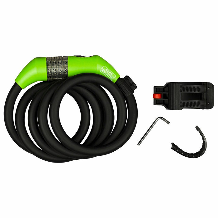 Burg-Wächter Convenient bicycle lock - 1.80 metre long spiral lock.