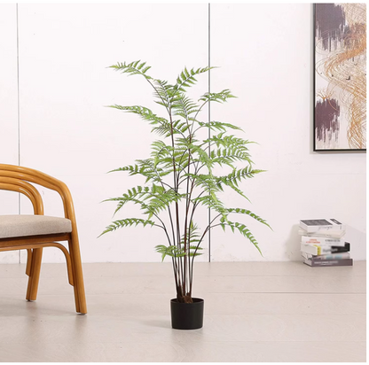 Fixtures Artificial Green Fern Tree 120-125cm