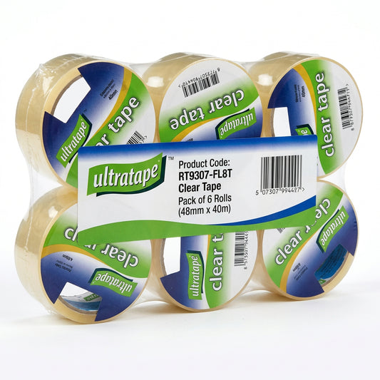 Ultratape Clear Packaging Tape | 48mm x 40m