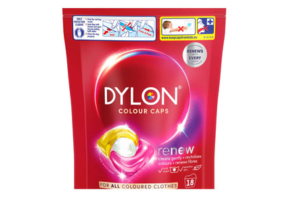 Dylon Colour Wash Caplets Renew 18s