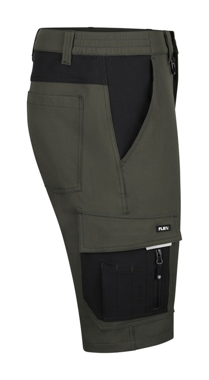Flex Workwear Shorts Two-Tone Bg/Bl ALL SIZES