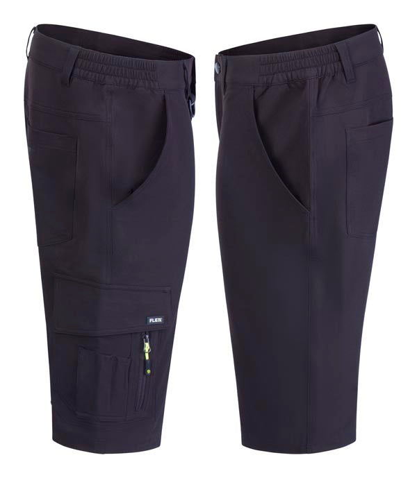 Flex Workwear Shorts Black ALL SIZES