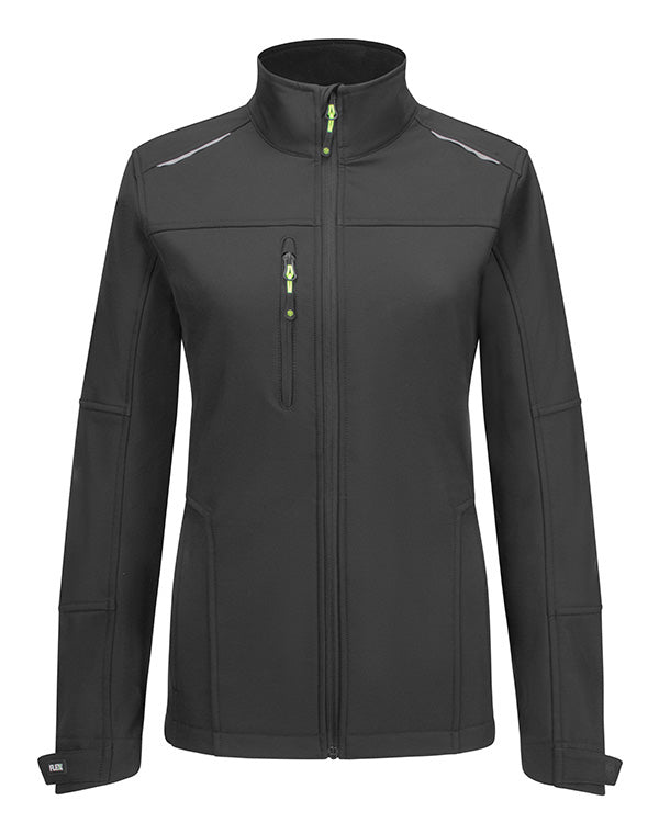 Flex Womens Softshell Jacket Navy ALL SIZES