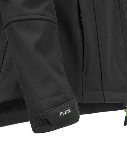 Flex Womens Softshell Jacket Black ALL SIZES