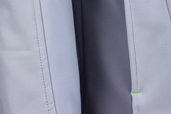 Flex Softshell Jacket Two-Tone White Grey ALL SIZES
