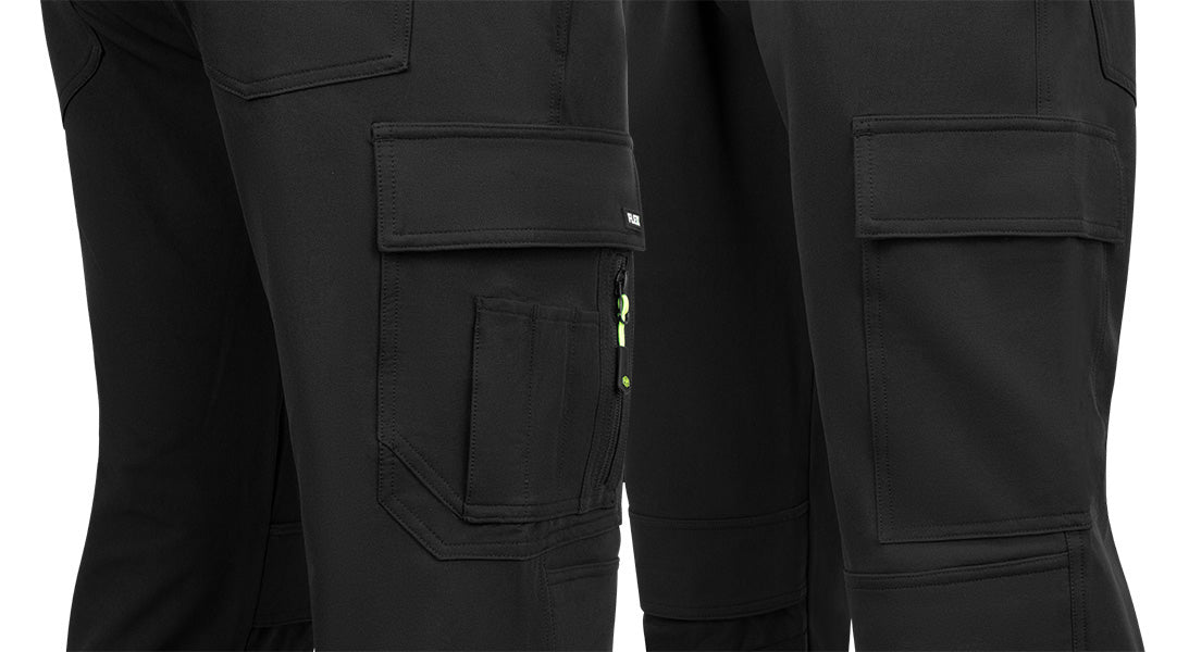 Flex Combat Pocket Trouser Black ALL SIZES