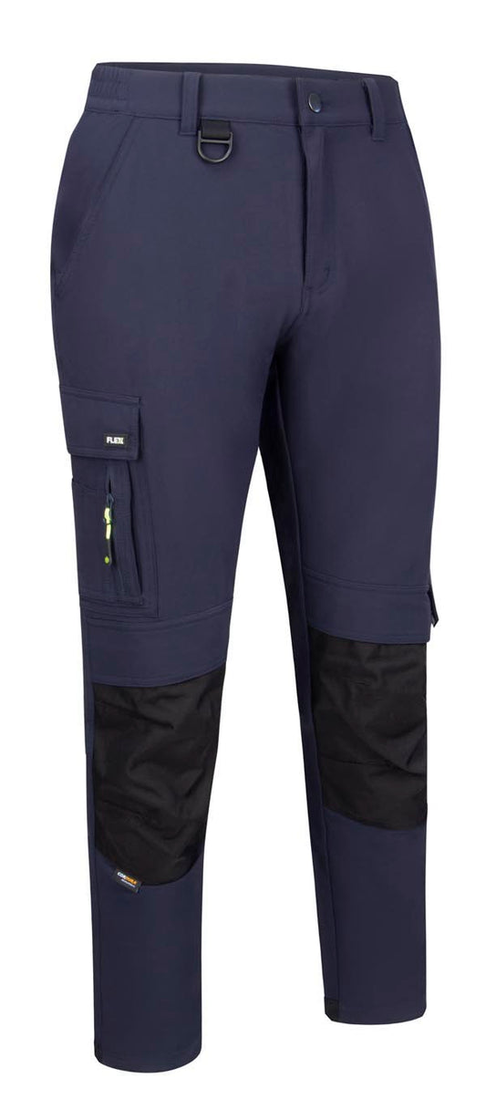 Flex Womens Combat Pocket Trousers Navy ALL SIZES