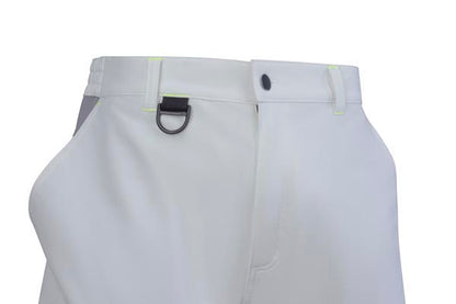Flex Workwear Trouser  Two-Tone Wh Gy ALL SIZES