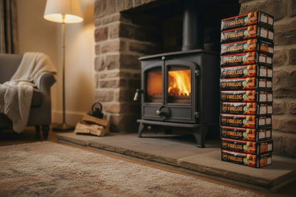 Zip Firelog | 100% Natural | Easy to Start | Upto 90m Per Log