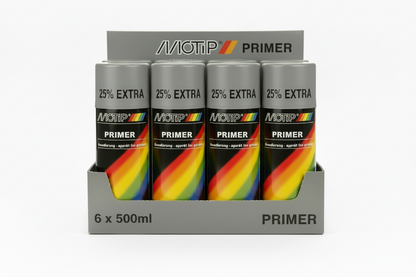 Motip Grey Spray Paint | Fast Drying | 1 x 500ml.