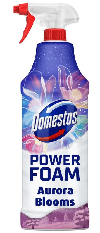 Domestos Power Foam | Aurora Bloom |  Toilet & Bathroom Cleaner | 1 x 650ml