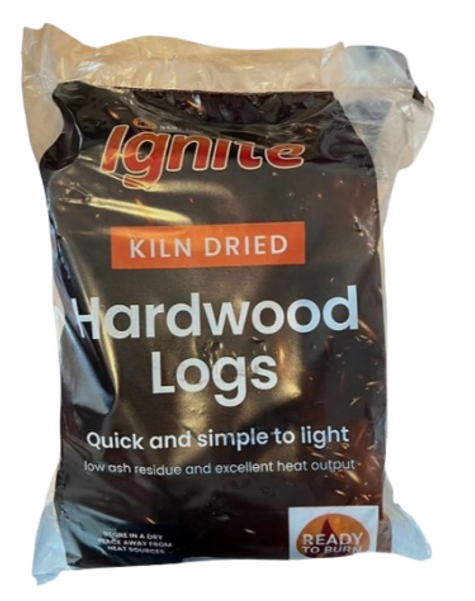 KILN DRIED HARDWOOD LOGS (BAG)