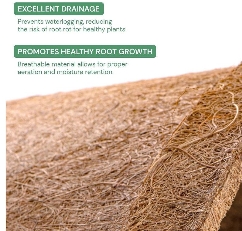 Coir Products 5cm Small Seedling Coir pots 200ml - 16 pack