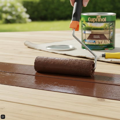 Cuprinol 2.5 Litres Anti Slip Decking Stain - American Mahogany