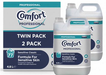 Comfort Professional Sensitive Classic Fabric Softener | 4.8 Litre | Ready to Use