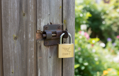 Securit Egret Brasss Padlock 20mm S1132