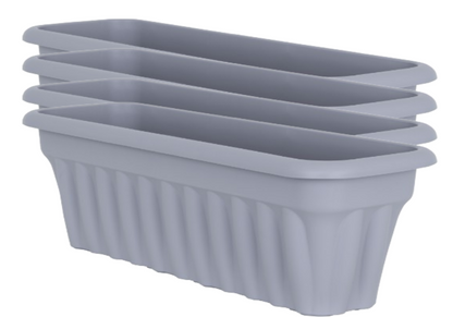 Wham Vista Large Trough Light Grey |  Upcycled Material |1 x 80cm