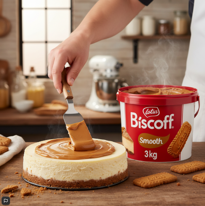 Lotus Biscoff Smooth Spread | 1 x 3kg Resealable Tub