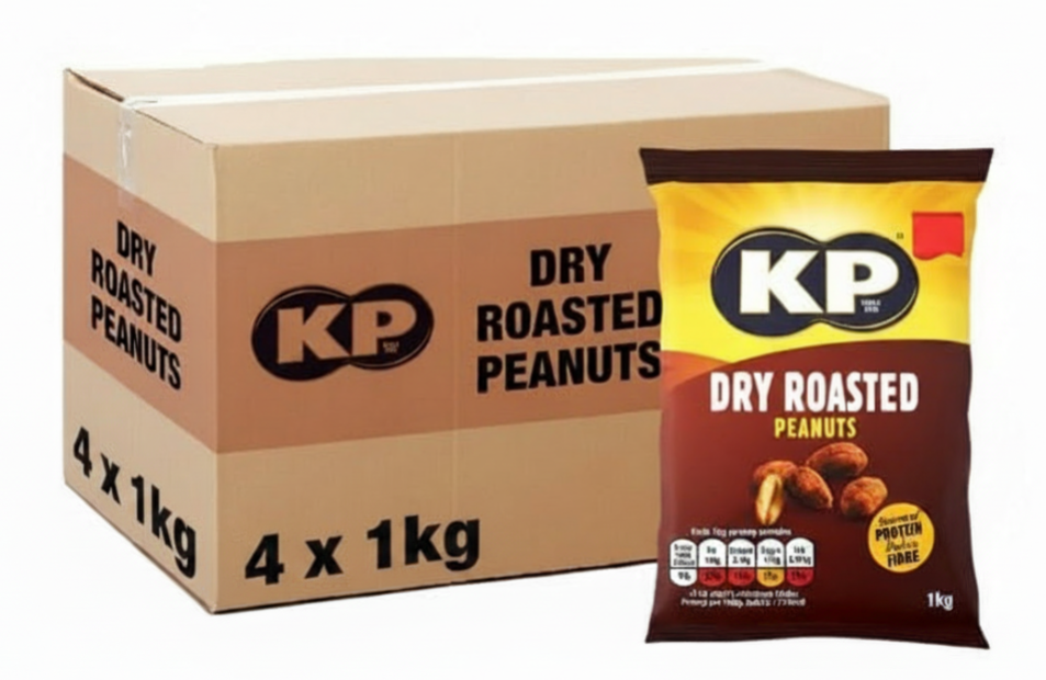 KP Dry Roasted Peanuts 1kg