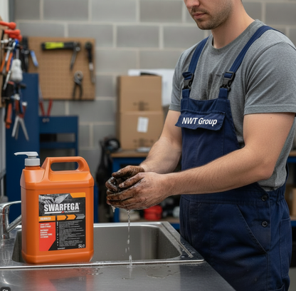 Swarfega Orange Scented Hand Cleanser & Pump 5 Litre