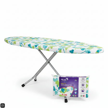 Minky Pp22402500 Easy-Tie Drawstring Ironing Board Cover, Assorted, 122 X 38 Cm