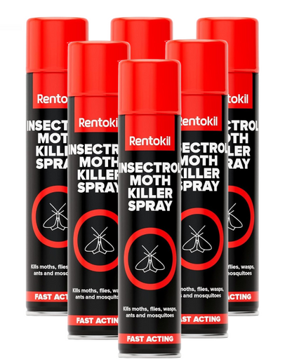 Rentokil Insectrol Moth Killer Spray 300ml Flies, Ants, Wasps etc
