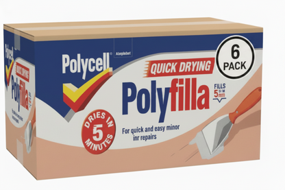 Polycell Multi-Purpose Quick Drying Polyfilla Tub, 1 Kg