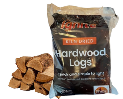 KILN DRIED HARDWOOD LOGS (BAG)