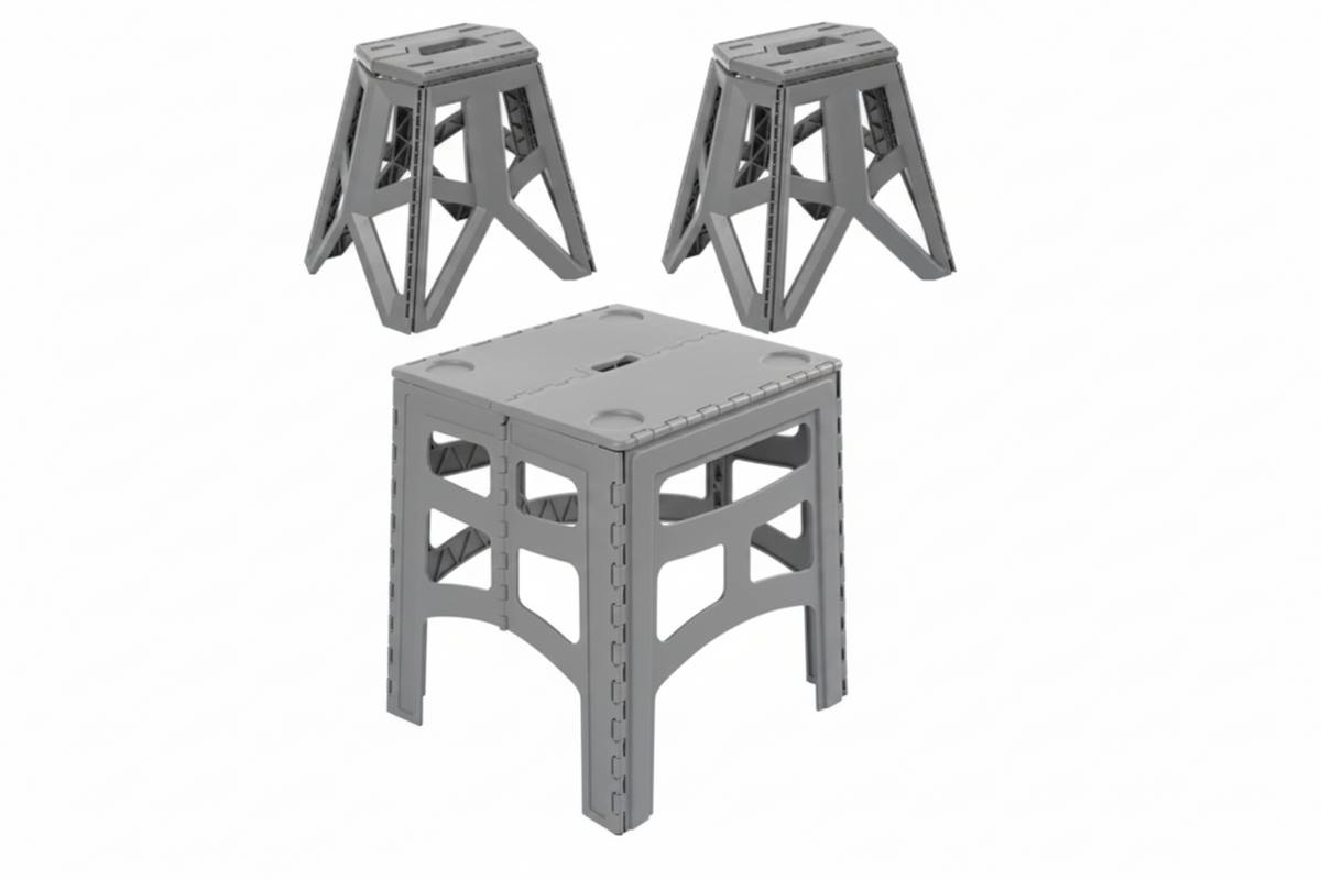 Keeper Timo Heavy Duty Folding Table | Grey&nbsp;