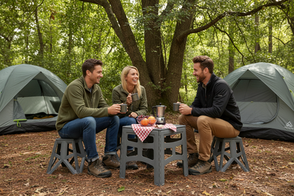 Keeper Timo Heavy Duty Folding Table | Grey&nbsp;