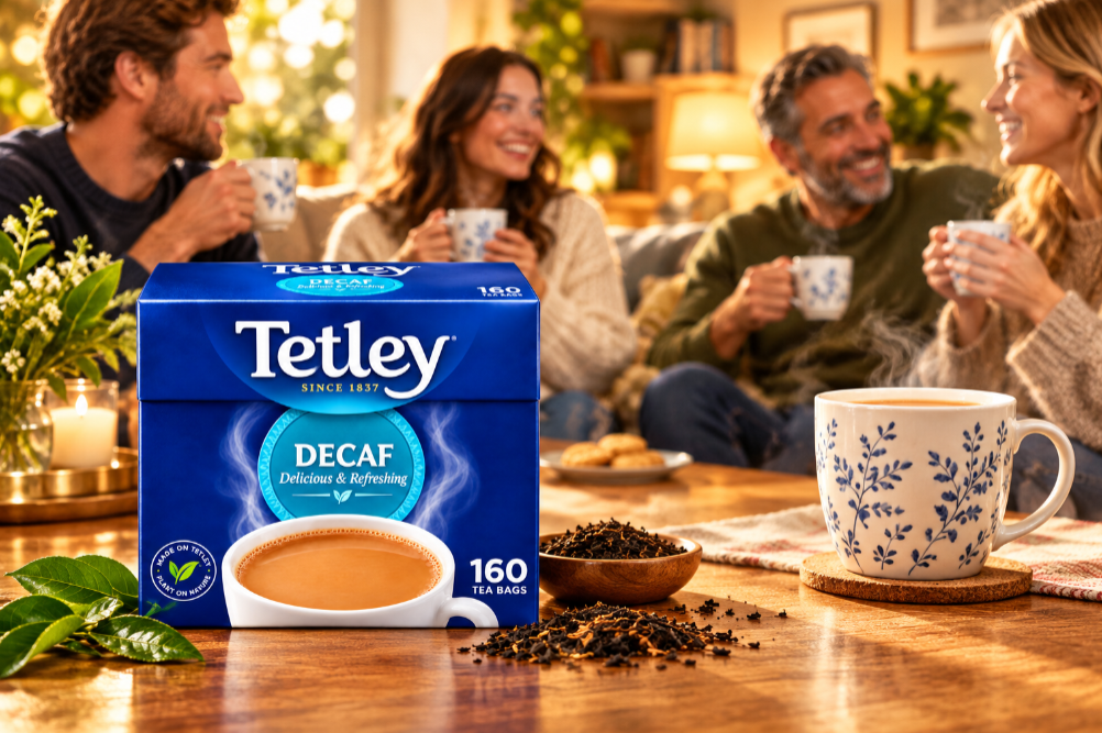 Tetley Decaffeinated Tea Bags 160's