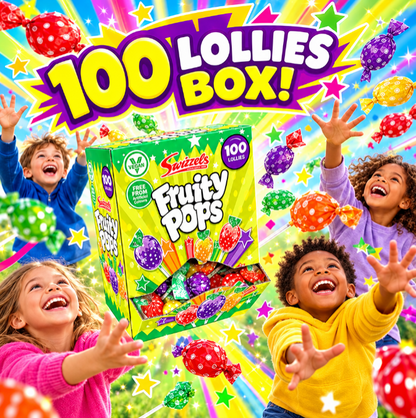Swizzels Fruity Pops Lollies Dispenser Box x 100's
