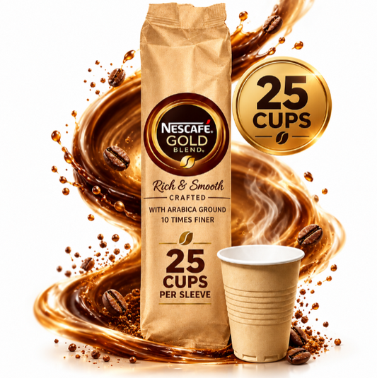Nescafe Gold Blend White Vending In-Cup (25 Cups) 21HN214