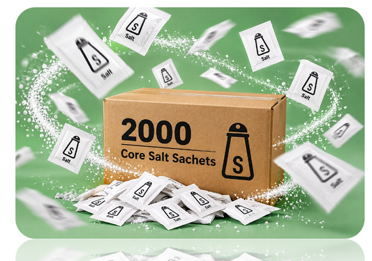Core individual Salt Sachets 2000's